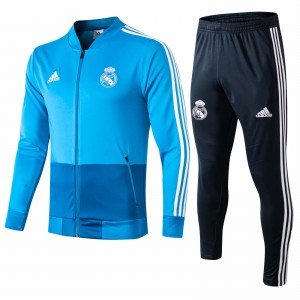 Kit treinamento oficial Adidas Real Madrid 2019 2020 azul
